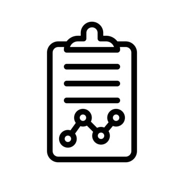 İnce çizgi vektör simgesi rapor et