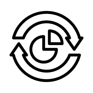 grafik ince çizgi vektör simgesi