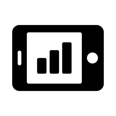 grafik glyph düz vektör simgesi