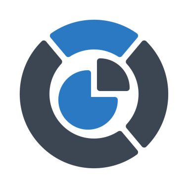 Dairesel kabartma renk vektörü simgesi