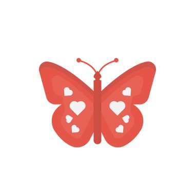 böcek sembolü düz vektör simgesi