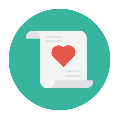 belge glyph düz simgesi