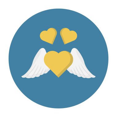 Kuşlar için düz simge