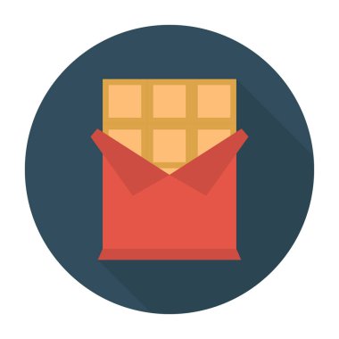 Karamel sembolü düz simge