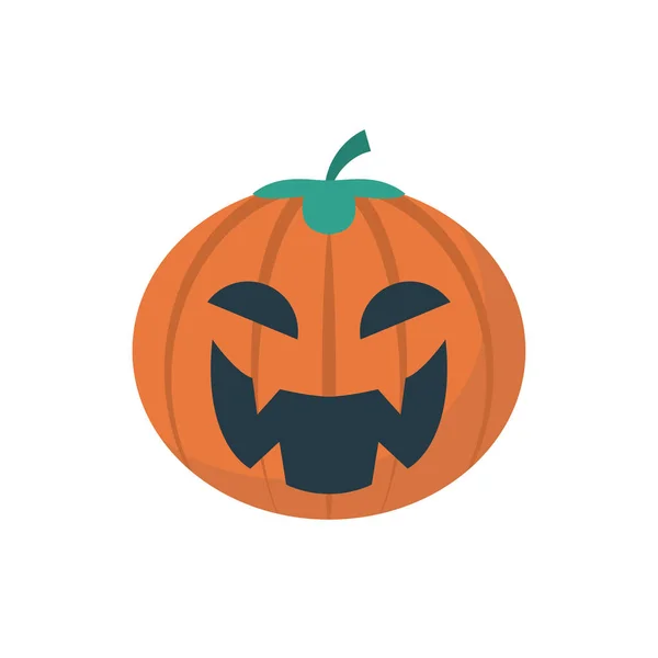 Halloween Vector Color Icono Plano — Archivo Imágenes Vectoriales