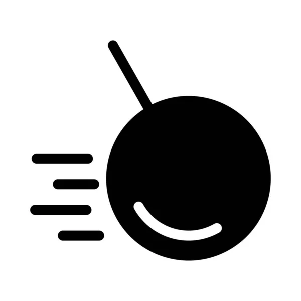 Icône Glyphe Vectoriel Dange — Image vectorielle