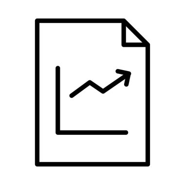 Büyüme vektörü ince çizgi simgesini çoğalt