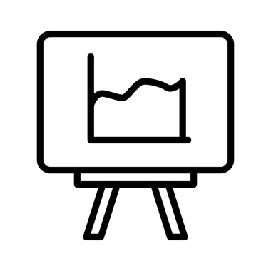 Çizelge çizelgesi ince çizgi simgesini göster