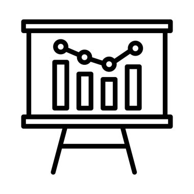 Çizelge çizelgesi ince çizgi simgesini göster