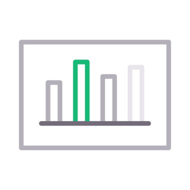 çevrimiçi nakit vektörü ince çizgi simgesi 