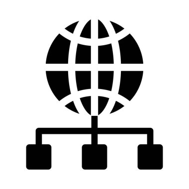 genel paylaşım vektörü düz simgesi