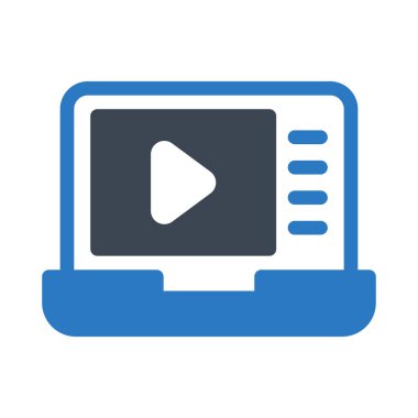 bilgisayar reklam vektörü kabartma renk simgesi  