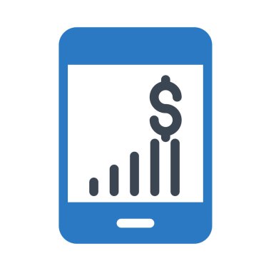 Para vektörü kabartma renk simgesini yükselt  