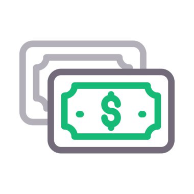 Nakit vektör renk çizgisi simgesi kaydediliyor 