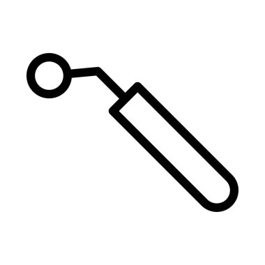 ekipman vektörü ince çizgi simgesi 