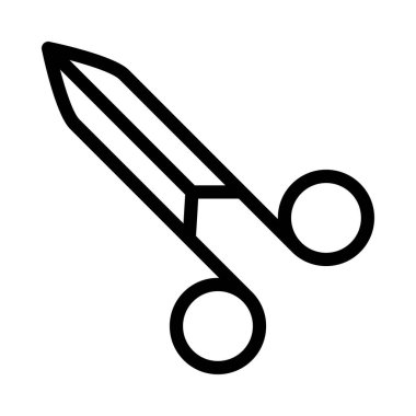 dişli aksesuar vektör ince çizgi simgesi 