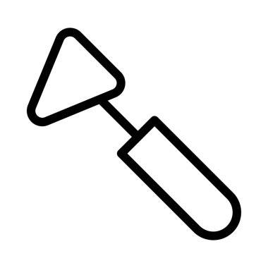 ekipman vektörü ince çizgi simgesi 