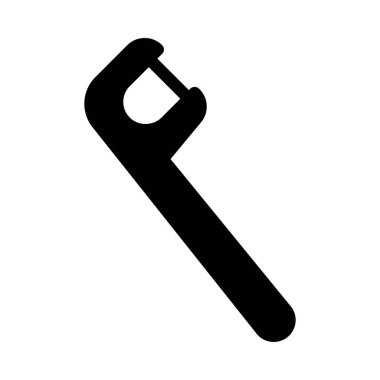 araçlar glyph vektör düz simgesi