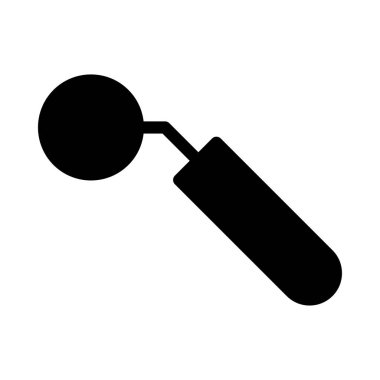 araçlar glyph vektör düz simgesi