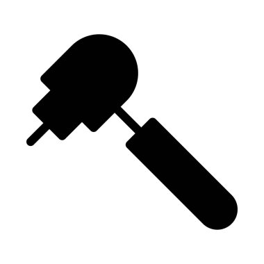 aksesuar kabartma vektör düz simgesi