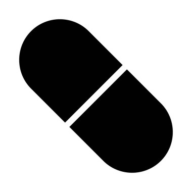 haplar glyph vektör düz simgesi