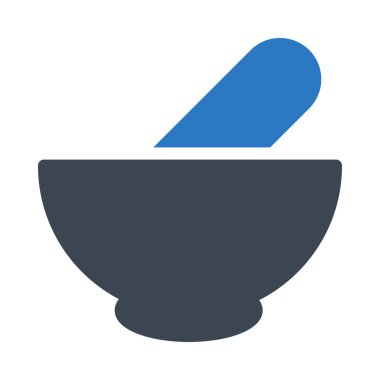 Bitki karıştırıcı vektör kabartma renk simgesi 