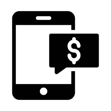 sohbet kabarcığı vektör düz simgesi  