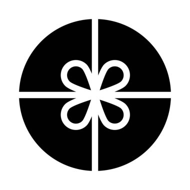 mevcut kurdele vektör düz simgesi 