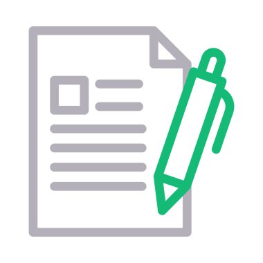 agreement   vector colour line icon 