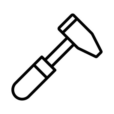 tarım makinesi vektörü ince çizgi simgesi