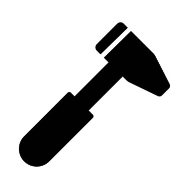 Yapı aracı vektör düz simge 