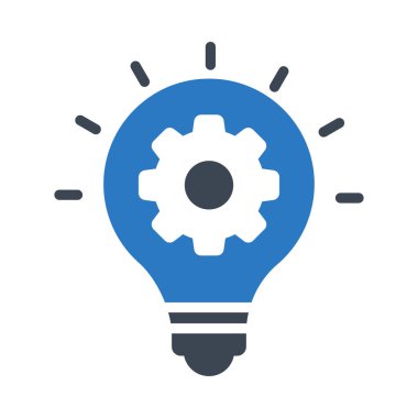 yaratıcı ampul vektör kabartma rengi   