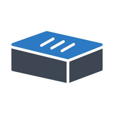 duvar bloğu vektör kabartma rengi  