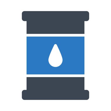 yağ varil vektörü kabartma rengi  