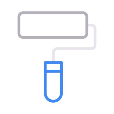 boya fırçası vektör renk simgesi 