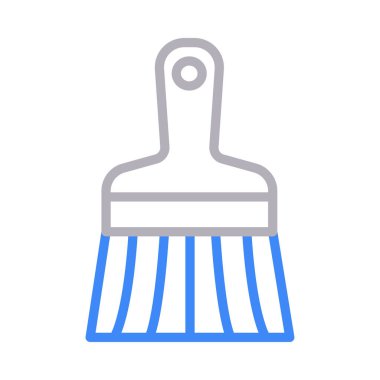 boya fırçası vektör renk simgesi 