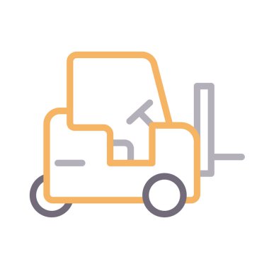 araç kaldırıcı vektör rengi 