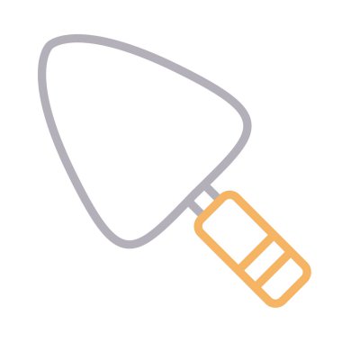 spatula aracı vektör renk simgesi 