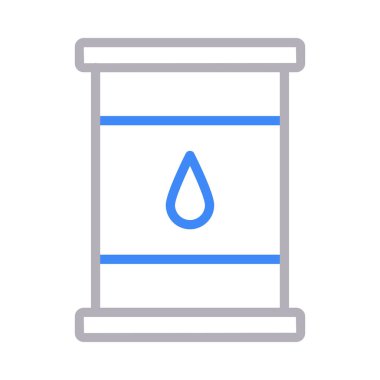 kimyasal davul vektör renk simgesi 