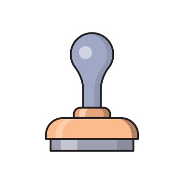 Doğrulanmış vektör düz renk simgesi