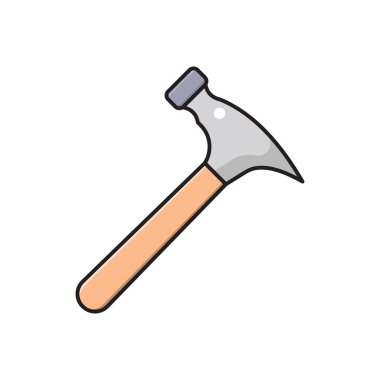 Yapı vektörü düz renk simgesi