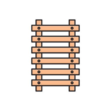 vektör düz renk simgesi oluşturma
