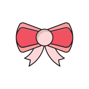 düğüm vektörü düz renk simgesi