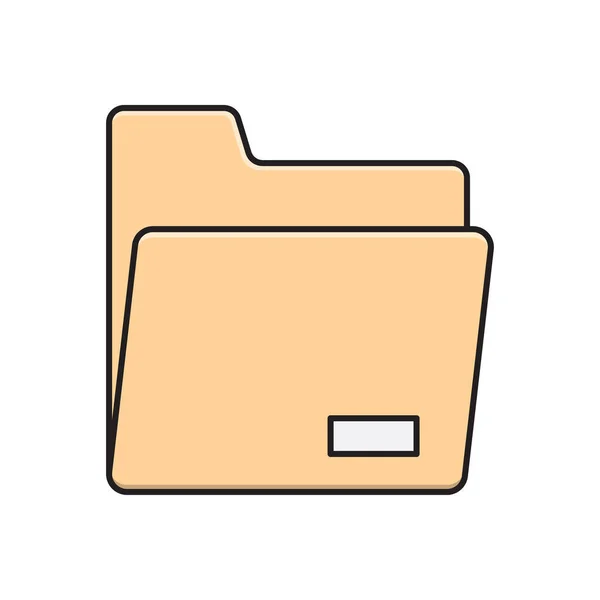 Fichier Vecteur Couleur Plate Icône — Image vectorielle
