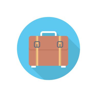 torba vektörü düz renk simgesi