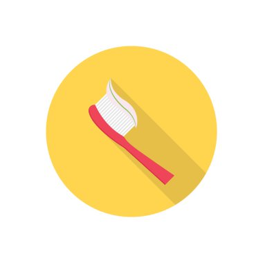 diş macunu vektör düz renk simgesi