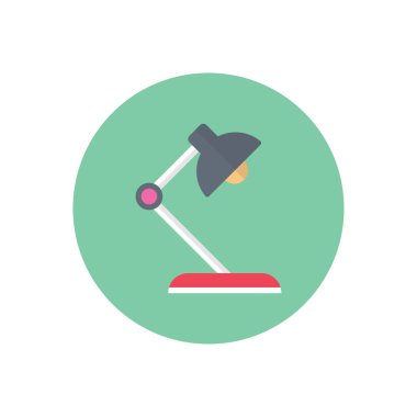 ışık vektörü düz renk simgesi