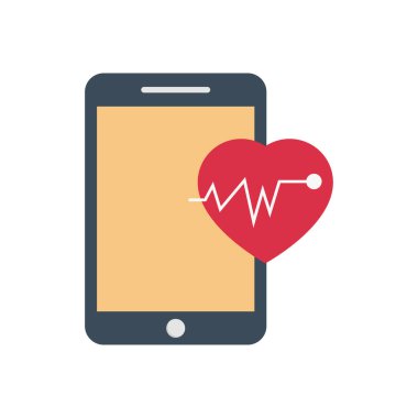 çevrimiçi vektör düz renk simgesi