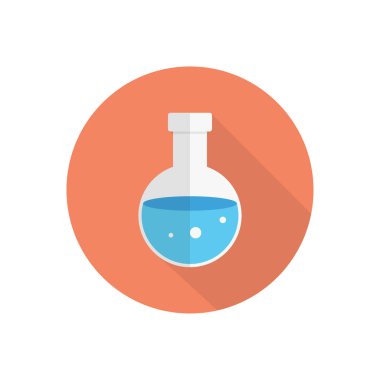 lab vektör düz renk simgesi