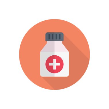 Şurup vektörü düz renk simgesi